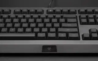 Как настроить подсветку на клавиатуре razer cynosa lite